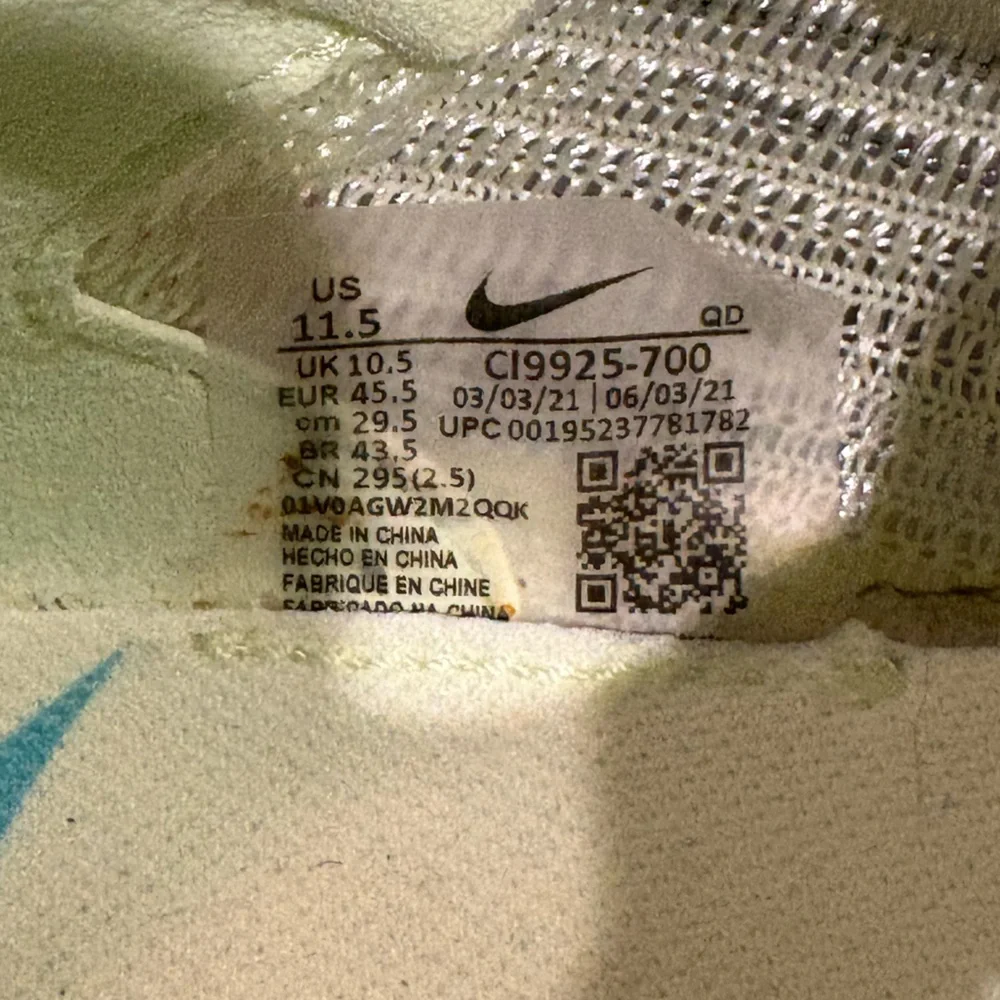 Nike Air Zoom X Alpha Fly Men's 11.5